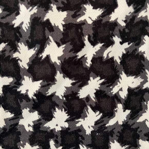 TALBOTS PETITES WOMENS SZ 6P HOUNDSTOOTH SKIRT - Picture 2 of 9